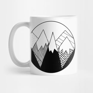 The mountains await you Mug